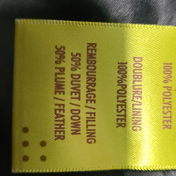 *Soia & Kyo* long DOWN funnel neck puffer coat parka winter jacket! - Picture 12 of 12